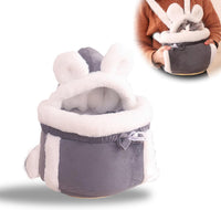 Pet Carrier Bag, Cat Bag Carrier, Double Pocket Pet Front Pack, Travel Backpacks For Dogs